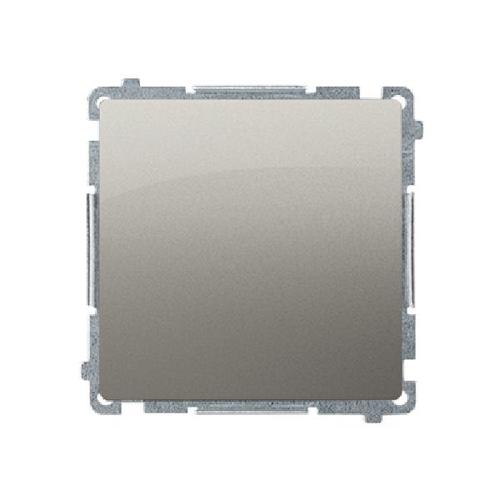 SIMON BASIC wyłącznik pojedynczy szybkozłącza 10A 250V (moduł) satynowy