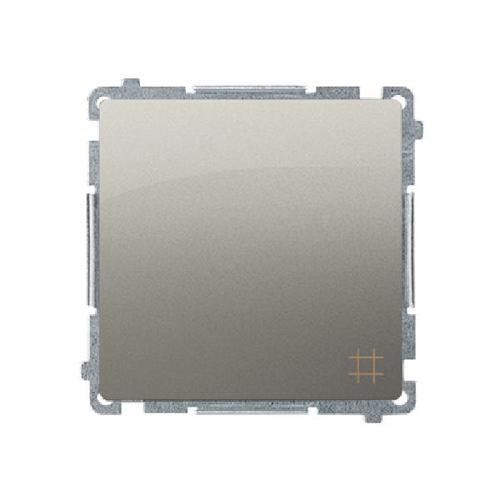 SIMON BASIC wyłącznik krzyżowy zaciski śrubowe 10A 250V (moduł) satynowy