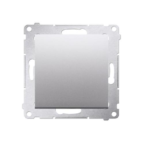 SIMON 54 wyłącznik pojedynczy szybkozłącza 10A 250V (moduł) srebrny mat
