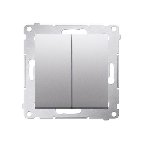 SIMON 54 wyłącznik świecznikowy szybkozłącza 16A 250V (moduł) srebrny mat
