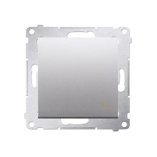 SIMON 54 wyłącznik schodowy szybkozłącza 10A 250V (moduł) srebrny mat