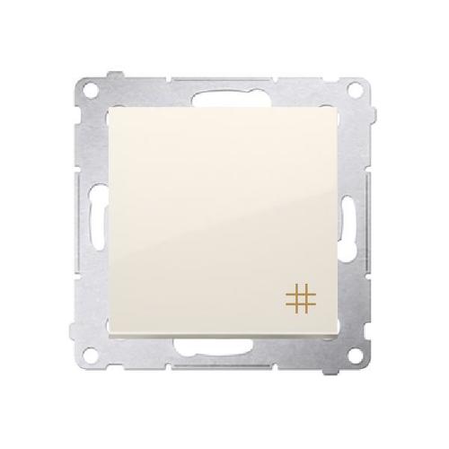 SIMON 54 wyłącznik krzyżowy szybkozłącza 10A 250V (moduł) kremowy