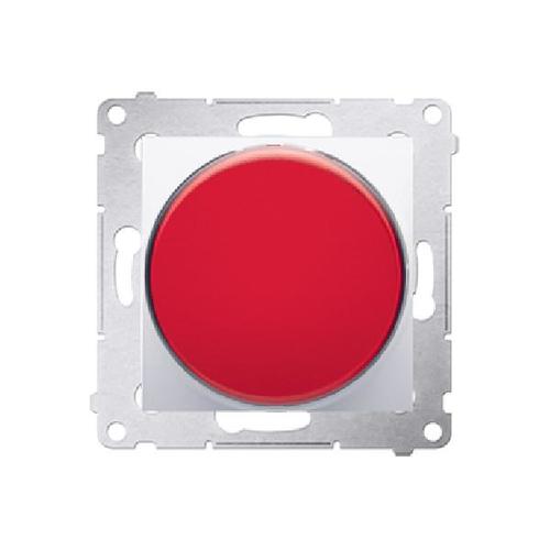 SIMON 54 sygnalizator świetlny LED światło czerwone 230V (moduł) biały