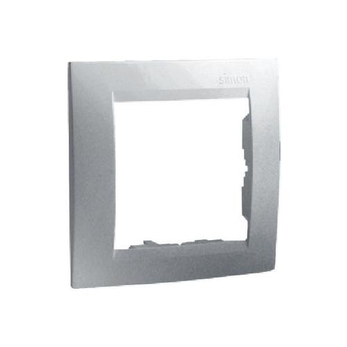 SIMON 15 ramka 1-kr. aluminium metalizowany