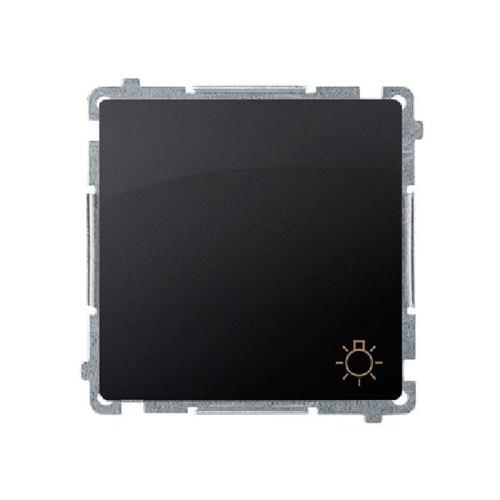 SIMON BASIC przycisk światło szybkozłącza 10A 250V (moduł) grafit matowy