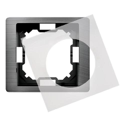 SIMON BASIC NEOS ramka 1-kr. z uszczelką IP44 tytanowy