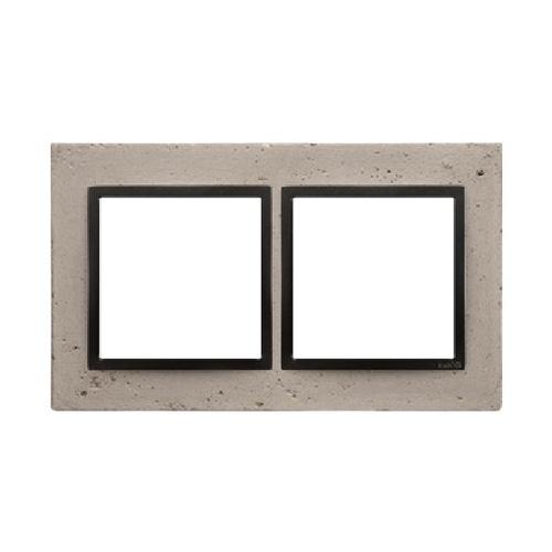 SIMON 54 NATURE ramka 2-kr. beton Funda Mente