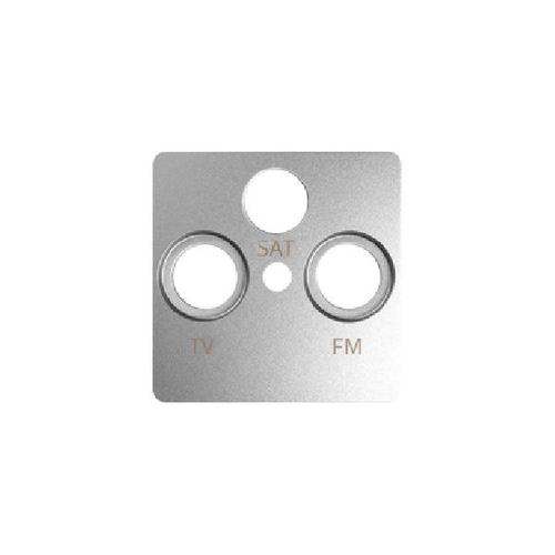 SIMON 82 pokrywa gniazda R-TV-SAT aluminium