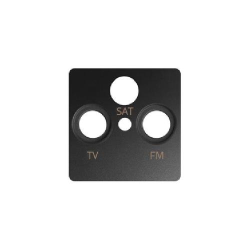 SIMON 82 pokrywa gniazda R-TV-SAT grafit