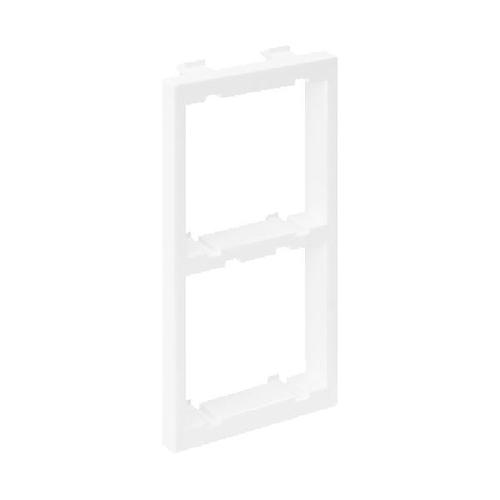 CIMA adapter pionowy 2xK45 108x52mm czysta biel