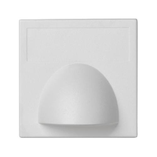 K45 plakietka przyłączeniowa K45 kątowa bezpośrednia 45x45mm czysta biel