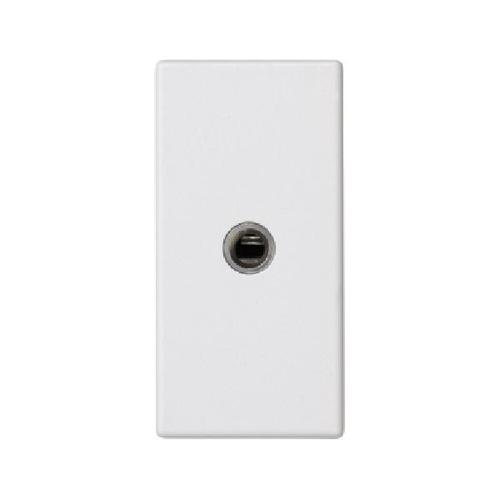 K45 płytka K45 gniazdo mini-jack 45x22,5mm czysta biel