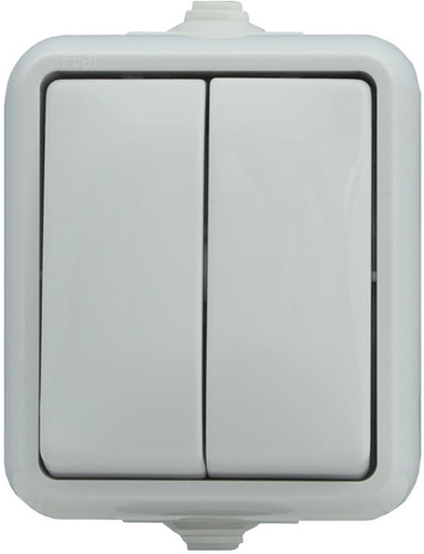 łącznik HYDRO podwójny IP44 biały PH-022