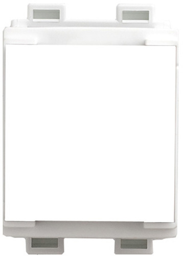 uchwyt KOS45 modu.45x45 biały na euro-szyne