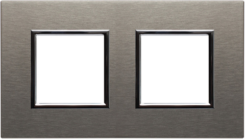 ramka DANTE 2-kr.inox