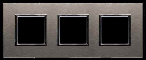 ramka DANTE 3-kr.inox