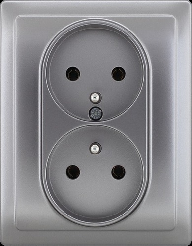 gniazdo DANTE podwójne z/u.komlet.inox