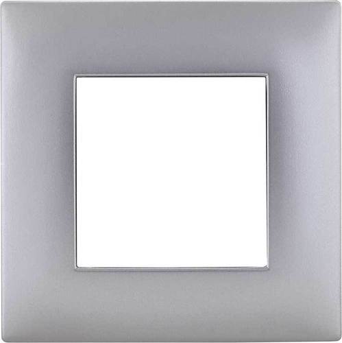 ramka DANTE 1-kr.inox (tworz.lakier.)