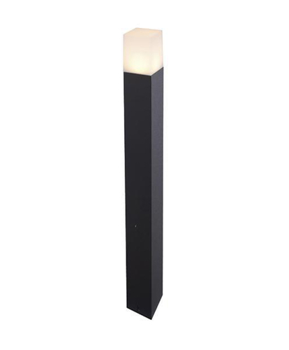 oprawa BOLLARD SQ 1xGU10 IP54 słup.ogrodowa h-80cm czarny