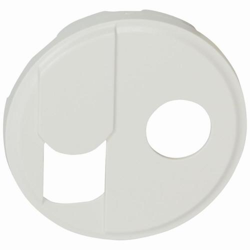plakietka gn.TV-RJ45 CELIANE biały