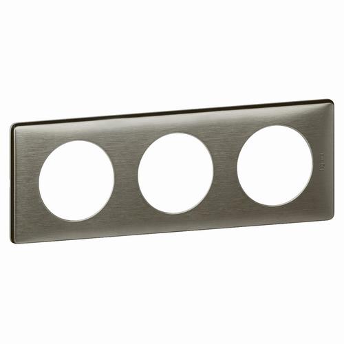ramka CELIANE 3-kr.wolfram ANODISED