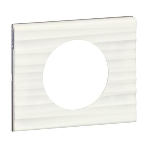 ramka CELIANE 1-kr.corian biały zlob