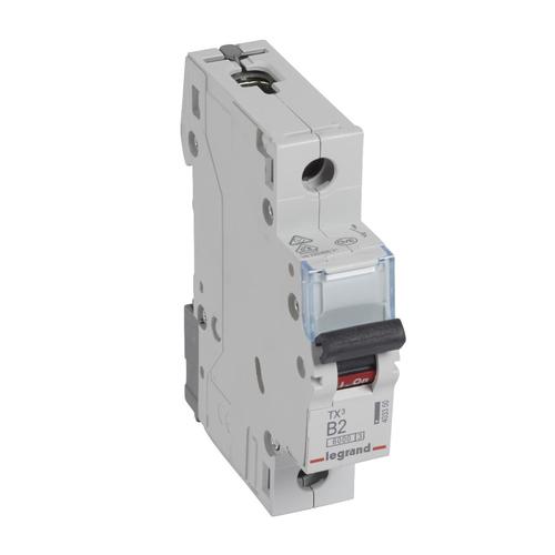 wyłącznik nadprądowy TX3 S-301 B 2A 1P 6000A