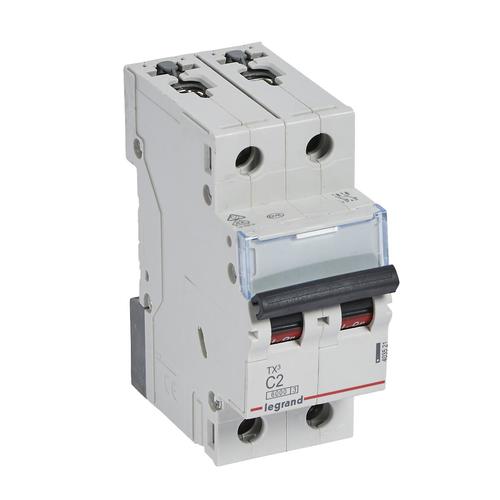 wyłącznik nadprądowy TX3 S-302 C 2A 2P 6000A 403521
