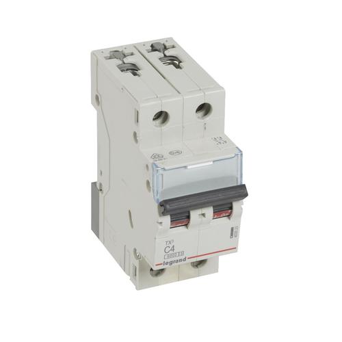 wyłącznik nadprądowy TX3 S-302 C 4A 2P 6000A 403523