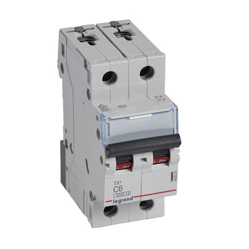 wyłącznik nadprądowy TX3 S-302 C6 2P 403524