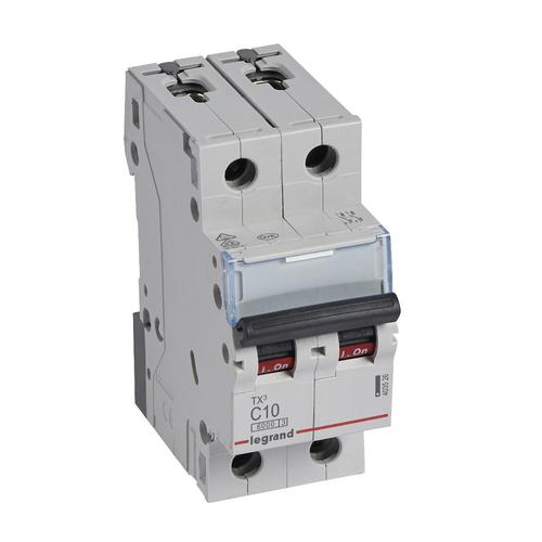 wyłącznik nadprądowy TX3 S-302 C10A 2P 6000A