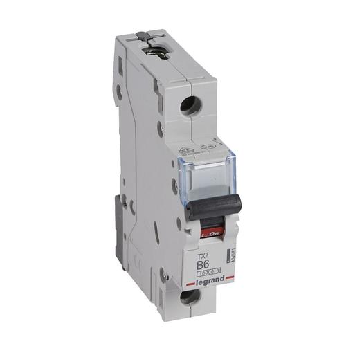 wyłącznik nadprądowy TX3 S-311 B 6A 1P 10kA LEG-404081