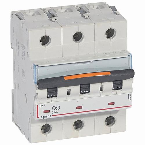 wyłącznik nadprądowy DX3 C 63A 3P 25kA 400V