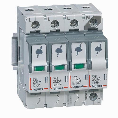 ogranicznik przepięć T2 20kA 3P+N 412227