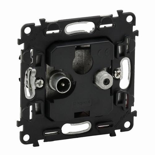 mechanizm gniazda VALENA LIFE RTV-SAT koncowe alu. 753059