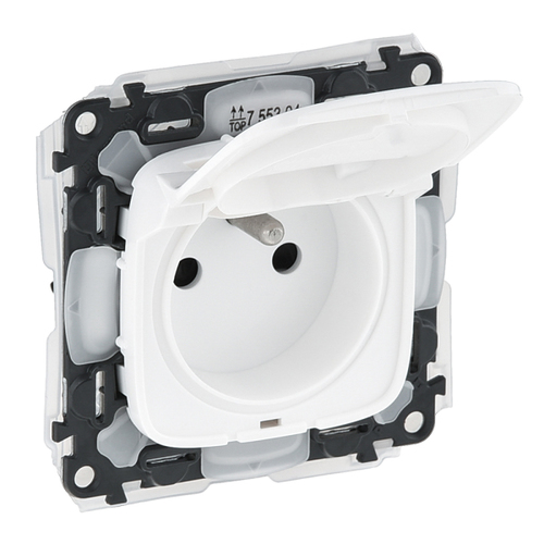 gniazdo IP44 2P+Z auto przes.VALENA ALLURE