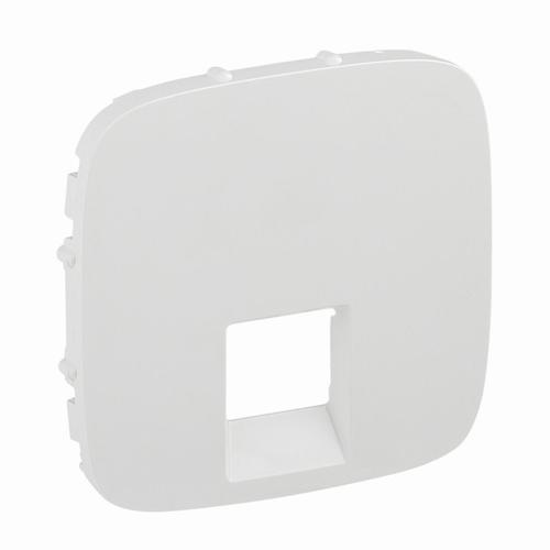 plakietka VALENA ALLURE gn.1xRJ45 biały 755415