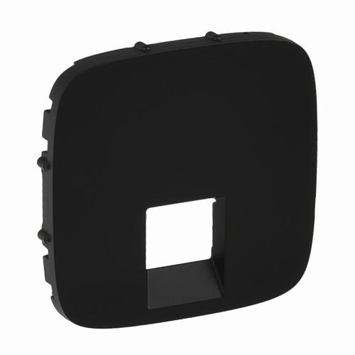 plakietka VALENA ALLURE gn.komp.poj.RJ45 czarny