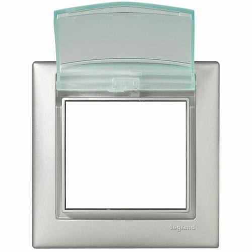 ramka VALENA 1-kr IP44 aluminium