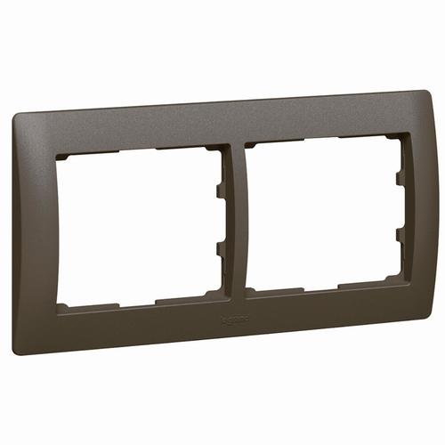 ramka LIFE 2-kr.poziom choco