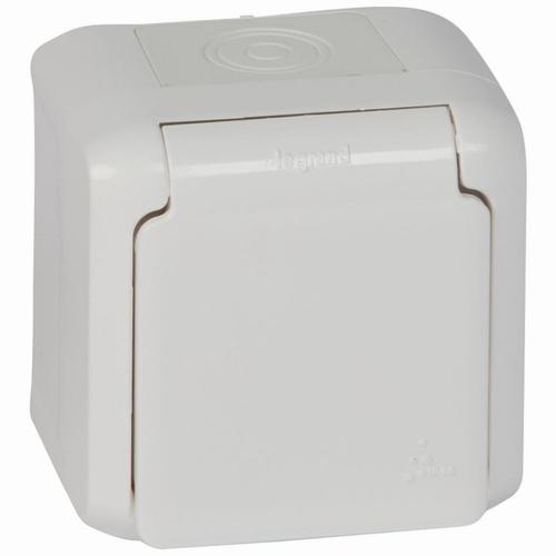 gniazdo FORIX IP44 2P+Z SCHUKO 16A 250V białe