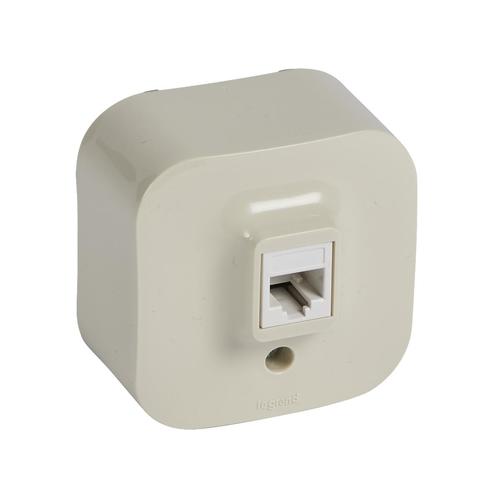 gniazdo FORIX IP.20 1XRJ11 n/t krem.