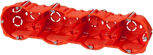 puszka p/t PK-4x60 k/g gleboka pomaranczowa z wkretami karton-gips