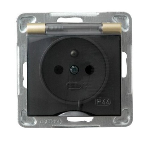 gniazdo IMPRESJA pojedyncze hermetyczne b/r zlot GPH-1YZ/m/28/d 1018