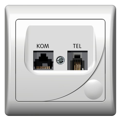 gniazdo EFEKT komputerowe telefoniczne GPKT-F 980