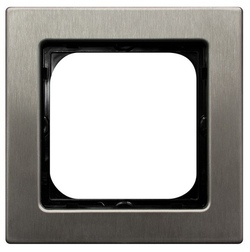 ramka SONATA 1-kr. stal inox R-1RM/37 1112