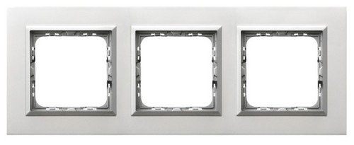 ramka SONATA 3-kr. alum. R-3RAC/35/38