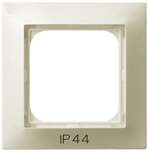 ramka IMPRESJA 1-kr. krem IP44 RH-1Y/27 1046