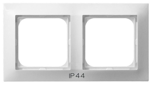 ramka IMPRESJA 2-kr.biały IP44 RH-2Y/00 1046