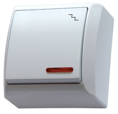 łącznik BIS schodowy podświetlany n/t LN-3BS 327